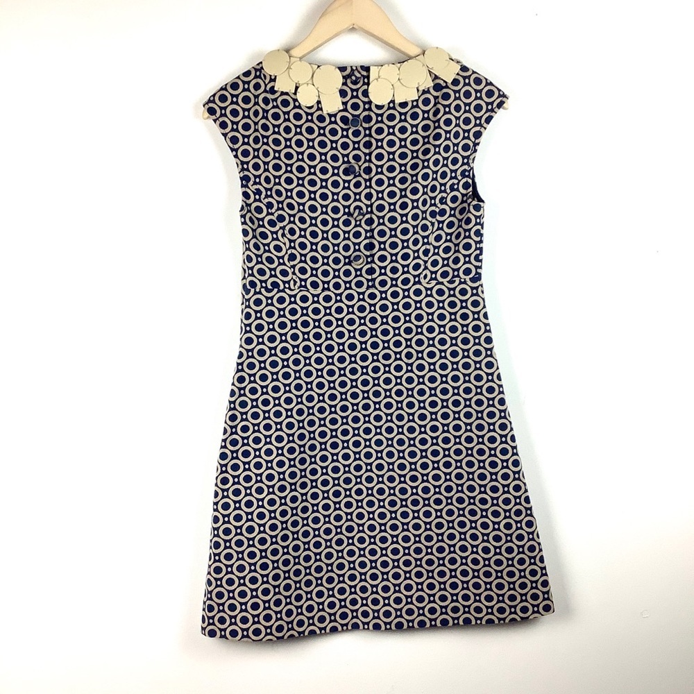 Hoss Intropia - Circle Print A Line Dress - image 3